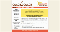 Desktop Screenshot of coach2coach.essencelifecoaching.com